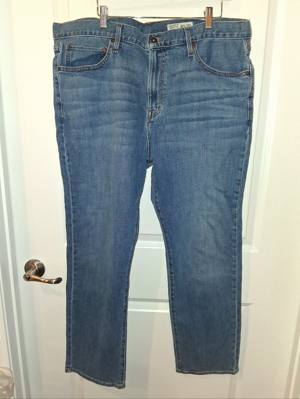 Daniel Creamiux Blue Denim Jeans Relaxed Fit Men's 40 / 30